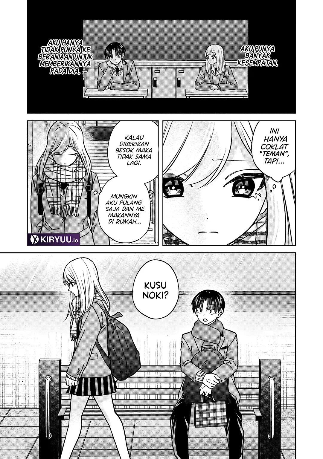 Baca Kusunoki-san wa Koukou Debut ni Shippai shite Iru Chapter 52.2 Bahasa Indonesia page 12