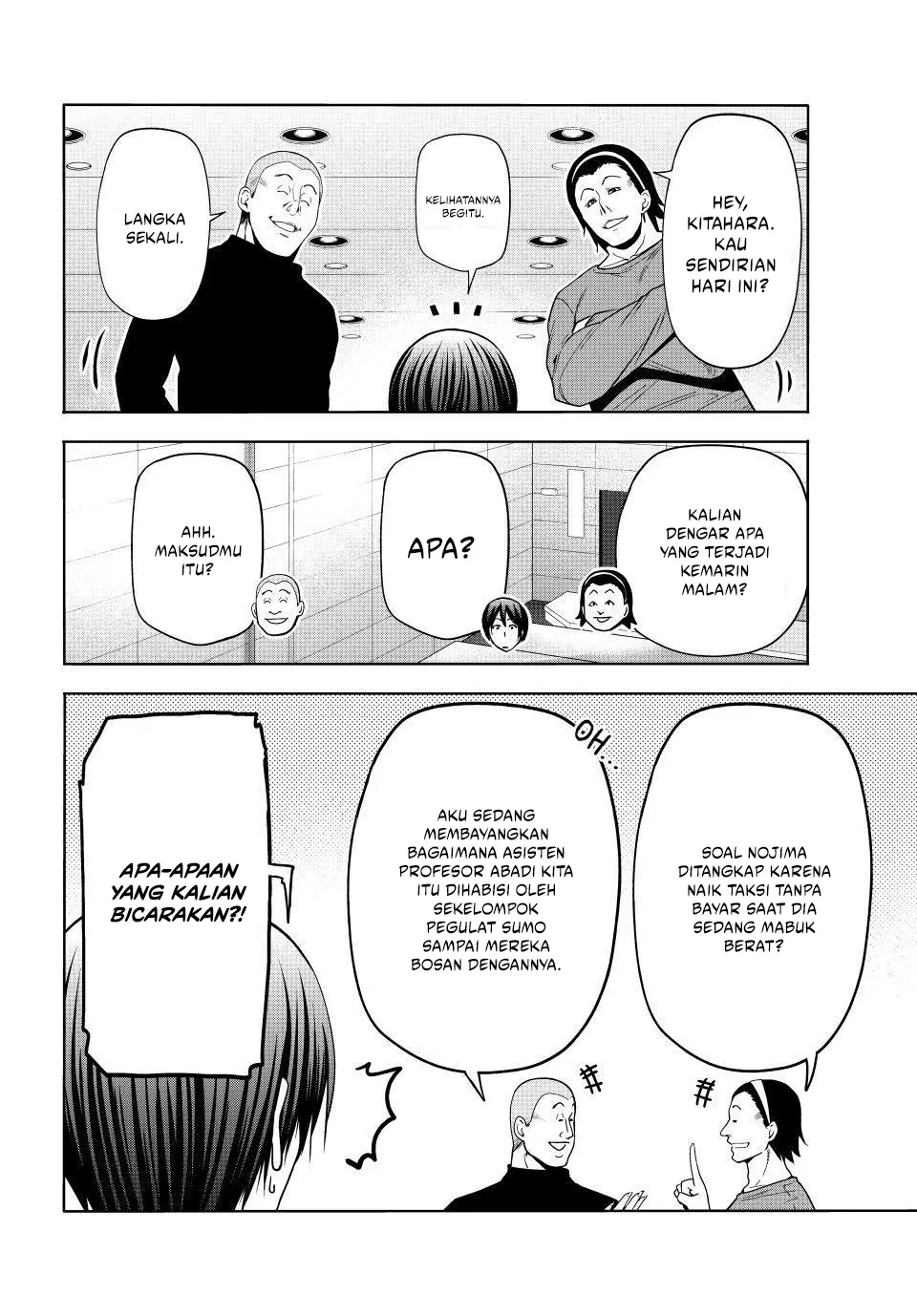 Baca Grand Blue - Chapter 110 halaman 9