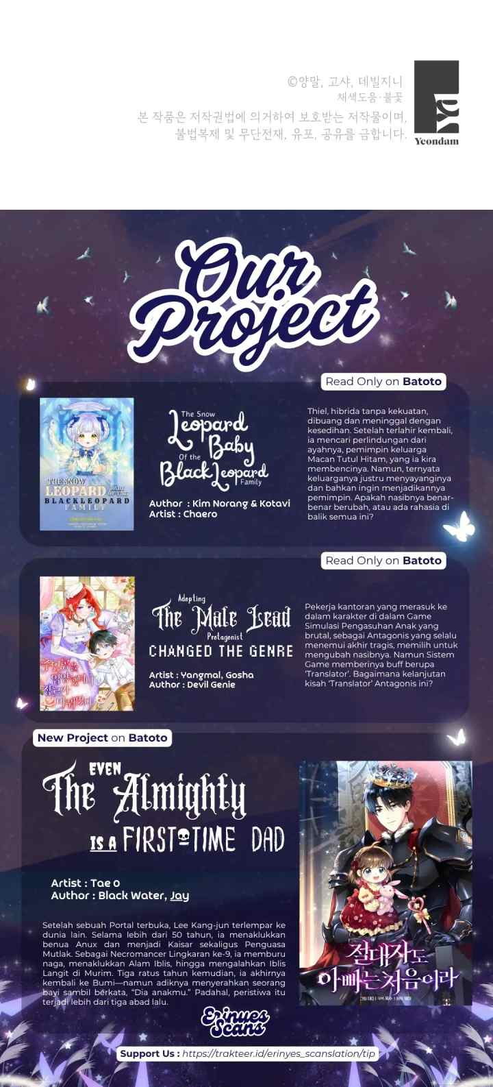 Baca Adopting the Male Protagonist Changed the Genre - Chapter 3 halaman 20