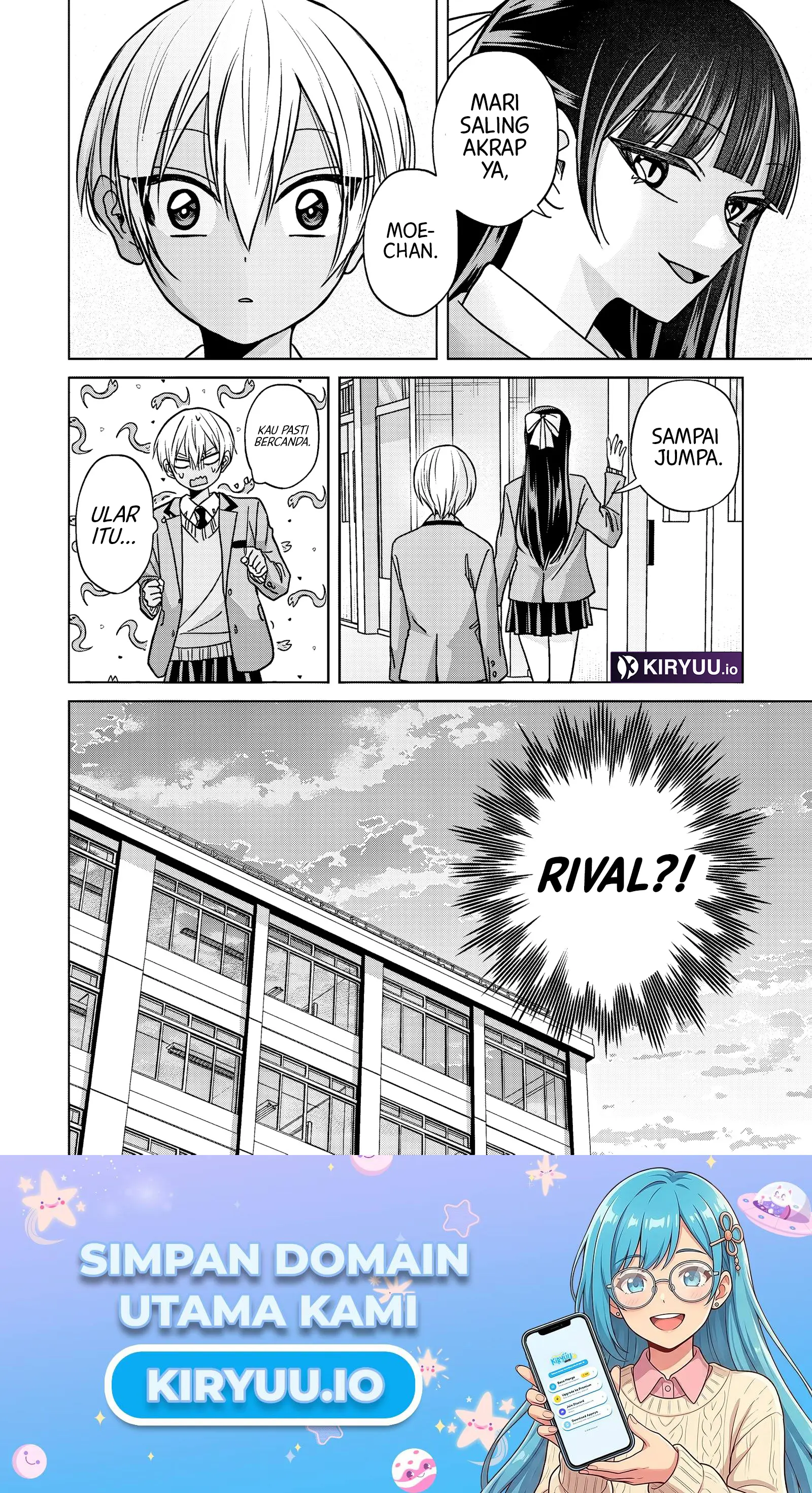Baca Kusunoki-san wa Koukou Debut ni Shippai shite Iru Chapter 52.1 Bahasa Indonesia page 46