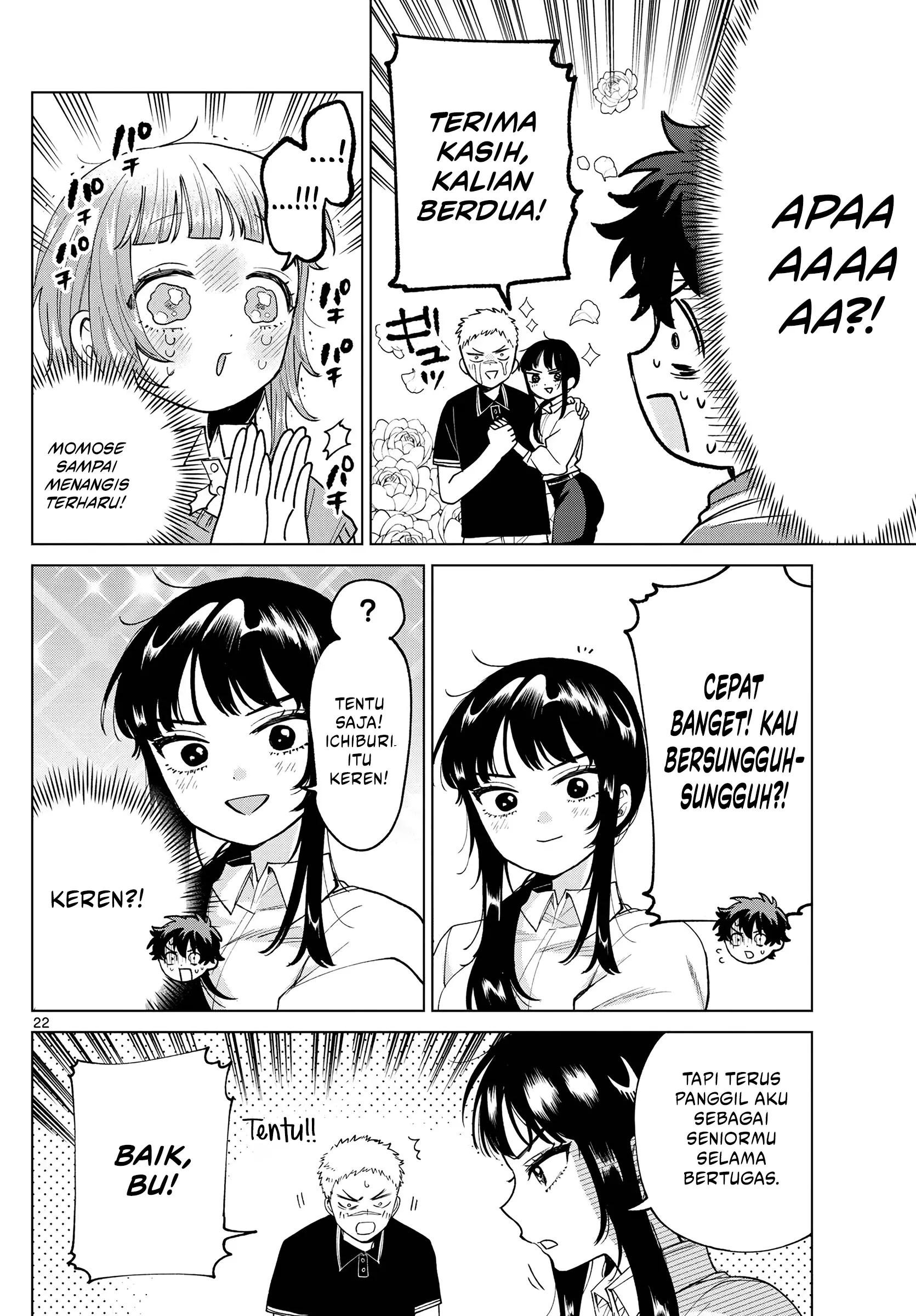 Baca Momose Akira no Hatsukoi Hatan-chuu. - Chapter 63 halaman 23