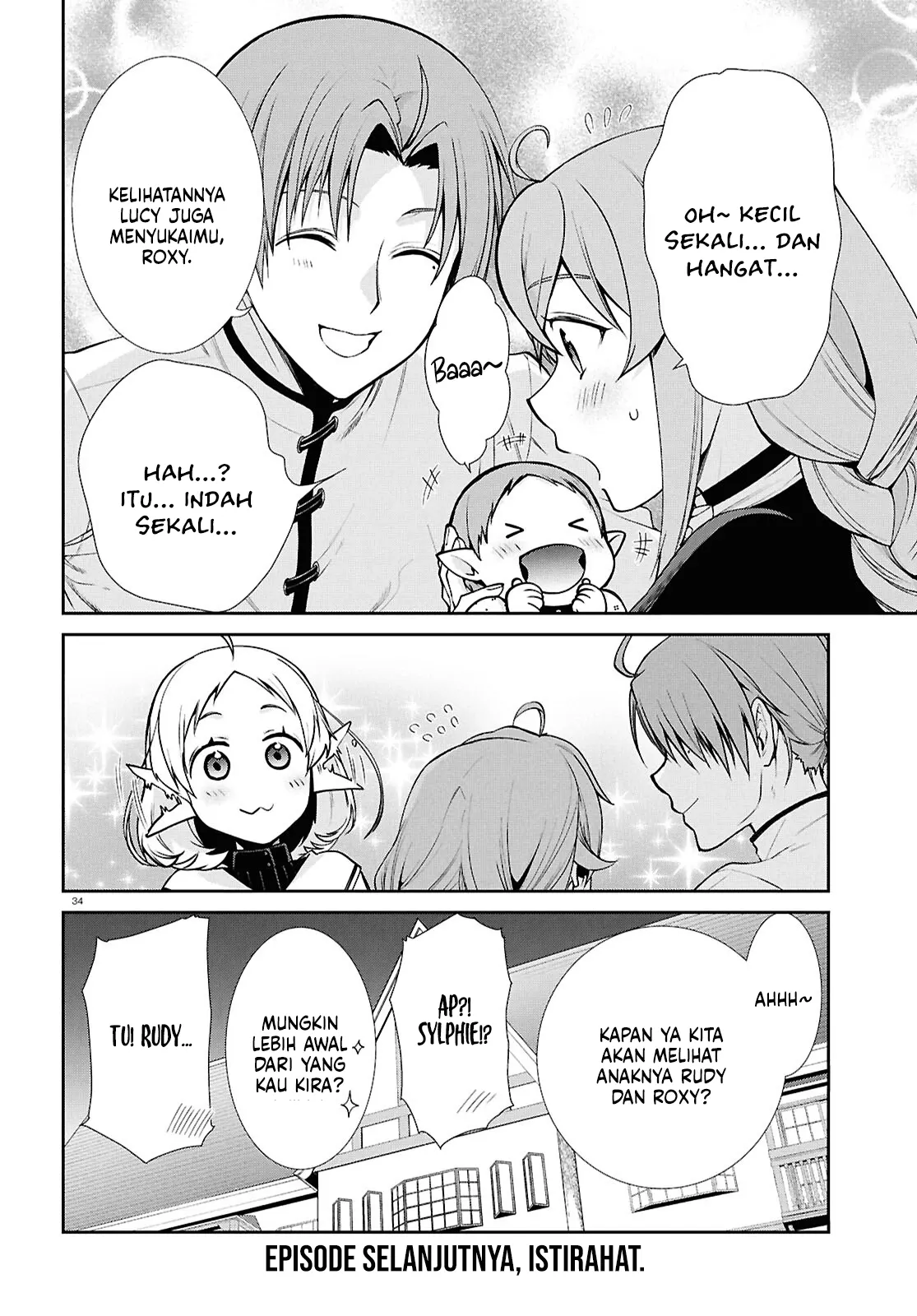 Baca Mushoku Tensei - Isekai Ittara Honki Dasu - Chapter 121 halaman 34
