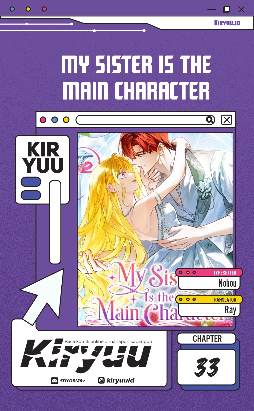 Baca My Sister Is the Main Character Chapter 33 Bahasa Indonesia page 8