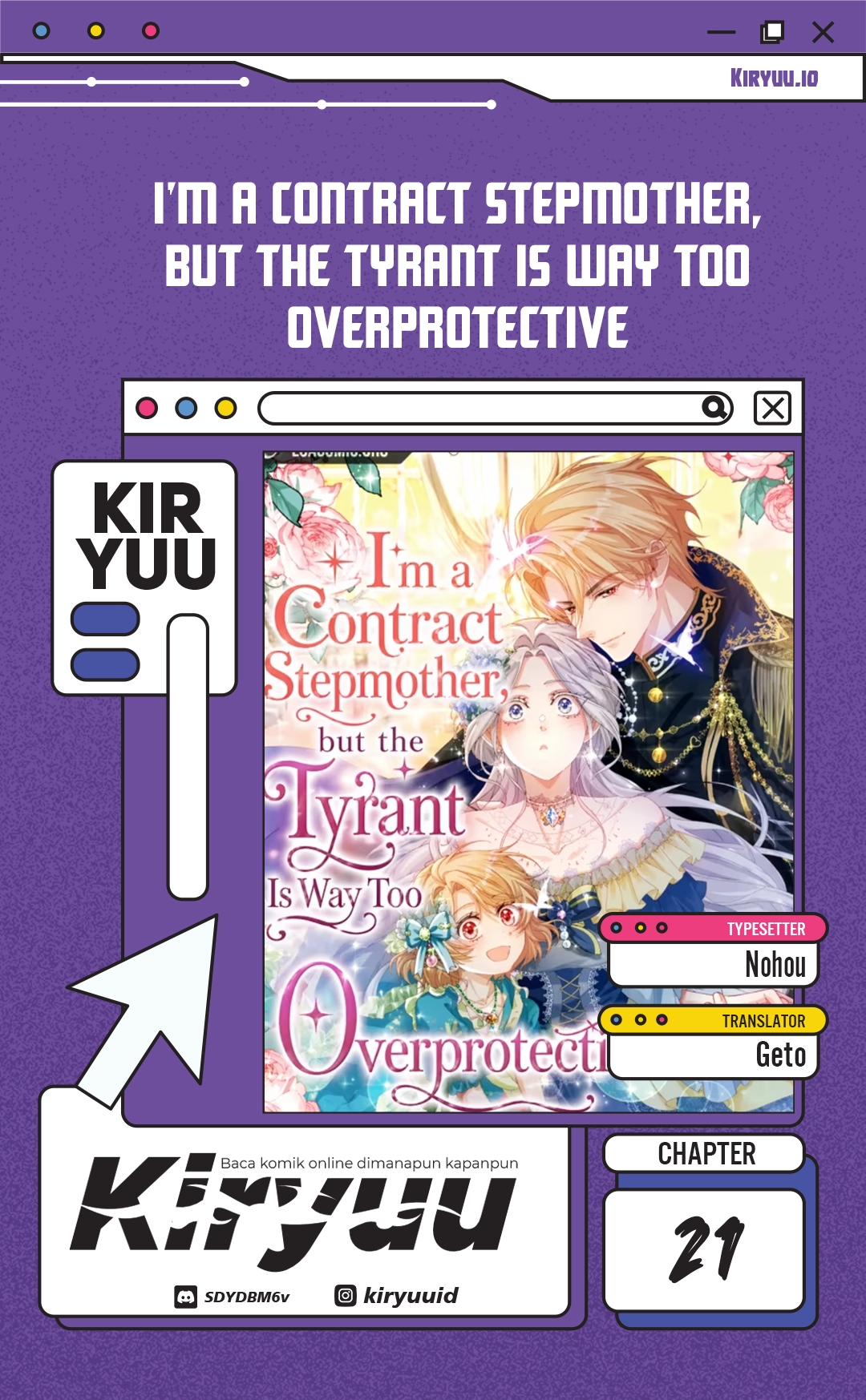 Baca I’m a Contract Stepmother, but the Tyrant Is Way Too Overprotective Chapter 21 Bahasa Indonesia page 8