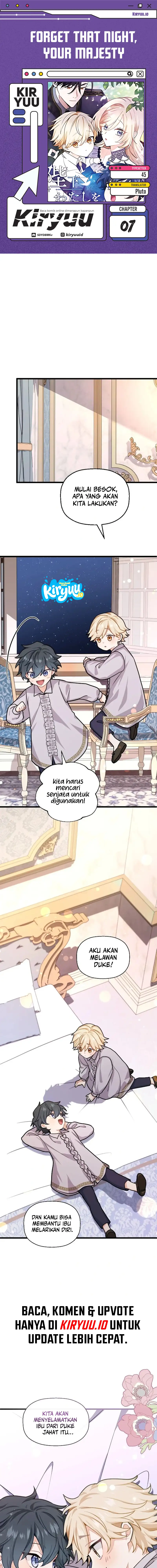 
              Forget That Night, Your Majesty             Chapter 7