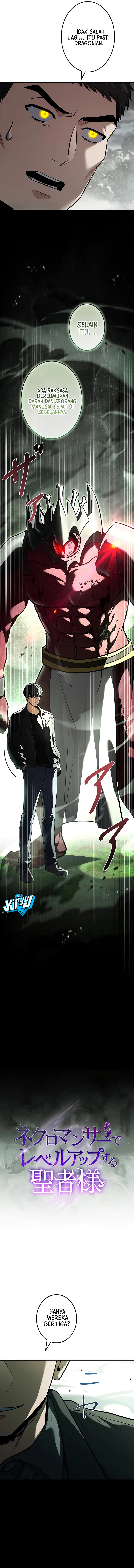 Baca The Saint Levels Up Through Necromancy Chapter 30 Bahasa Indonesia page 16