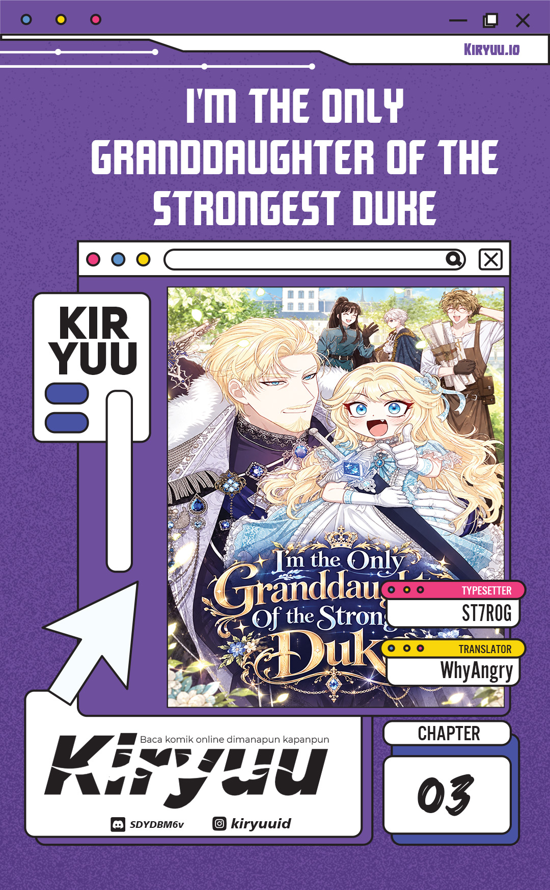 Baca I’m The Only Granddaughter Of The Strongest Duke Chapter 3 Bahasa Indonesia page 6