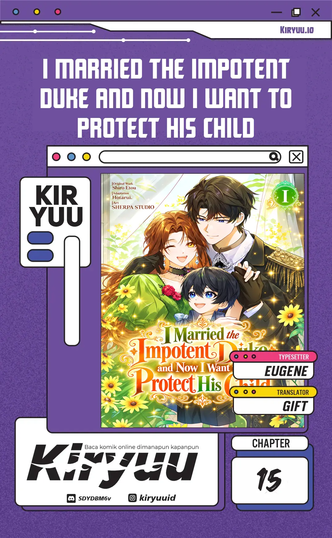 I Married the Impotent Duke and Now I Want to Protect His Child Chapter 15 Komik Bahasa Indonesia