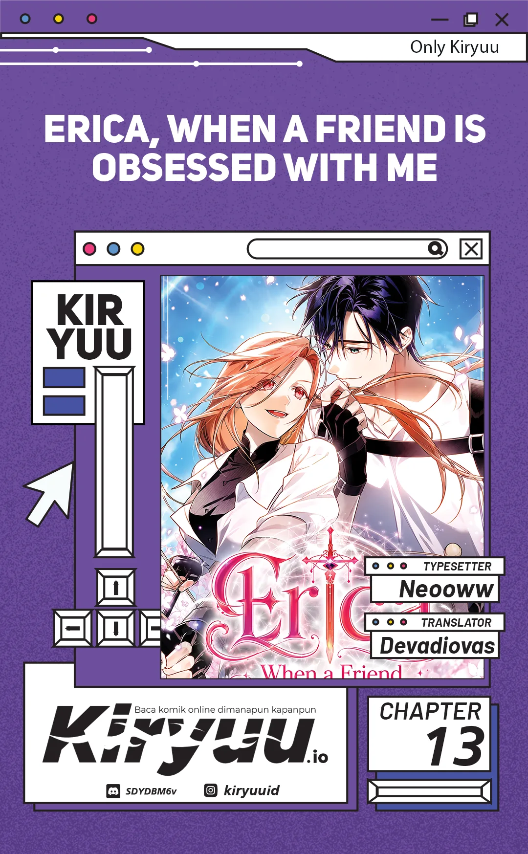 Baca Erica, When a Friend Is Obsessed With Me Chapter 13 Bahasa Indonesia page 6