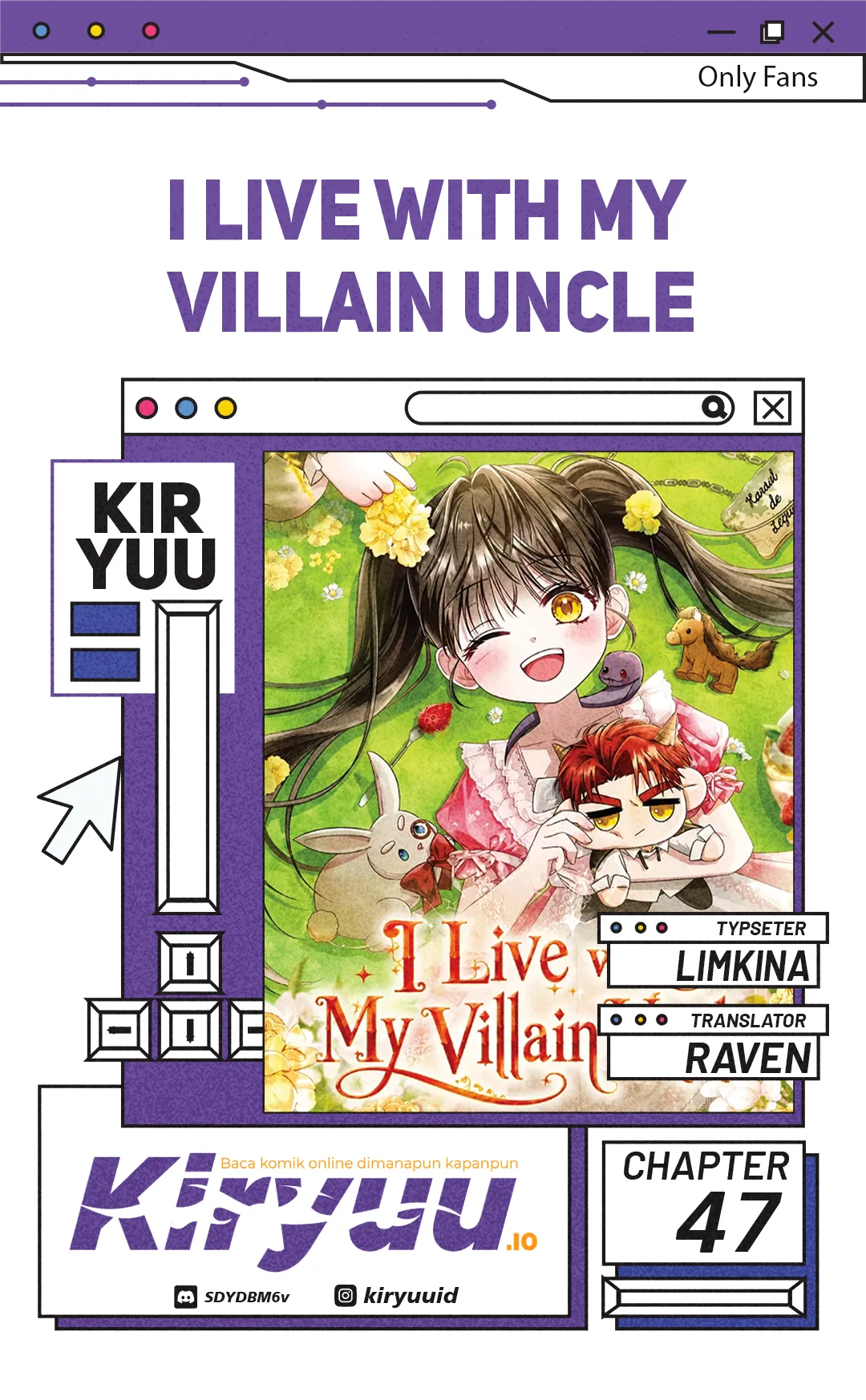 I Live With My Villain Uncle Chapter 47 Komik Bahasa Indonesia
