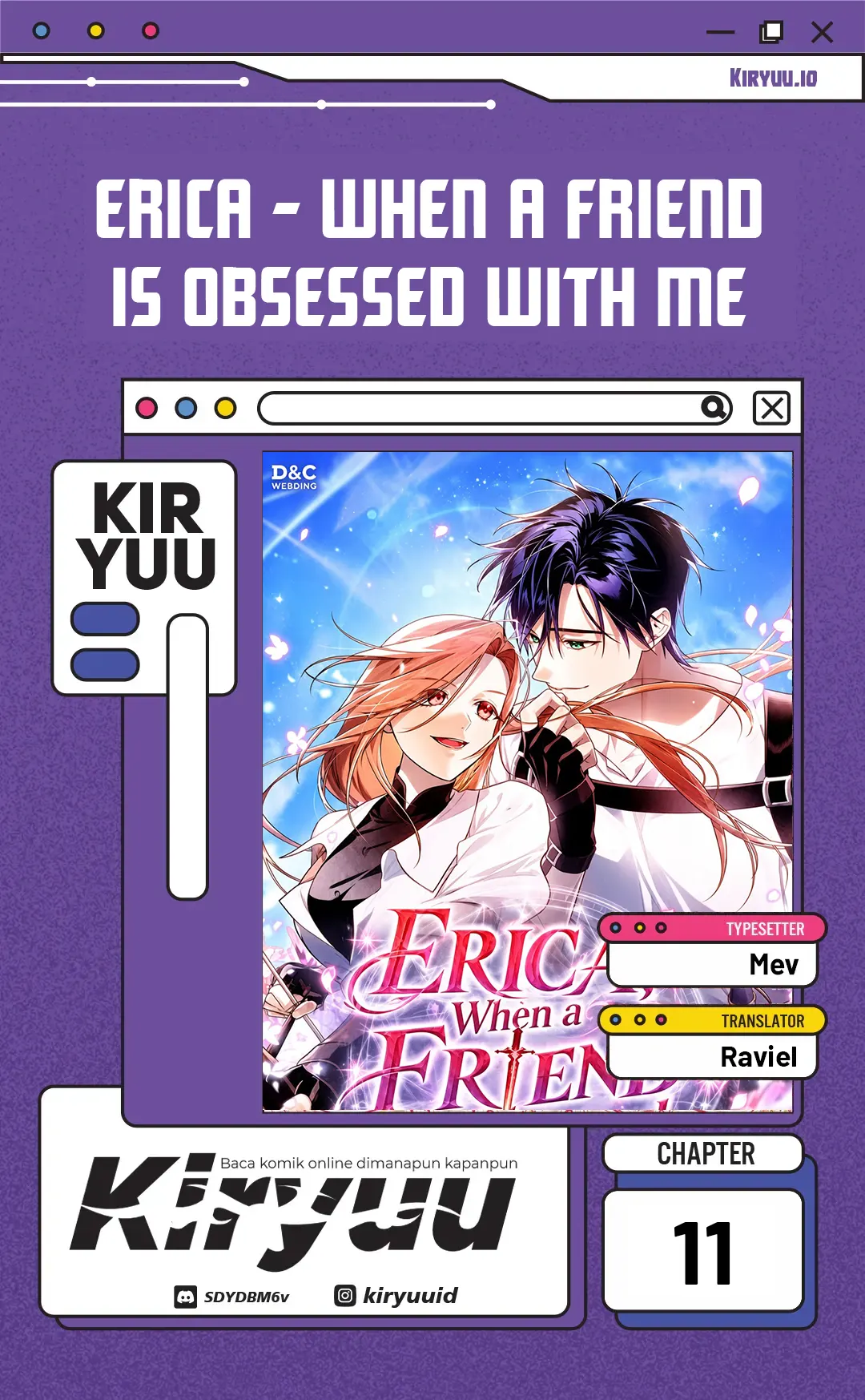 Baca Erica, When a Friend Is Obsessed With Me Chapter 11 Bahasa Indonesia page 6