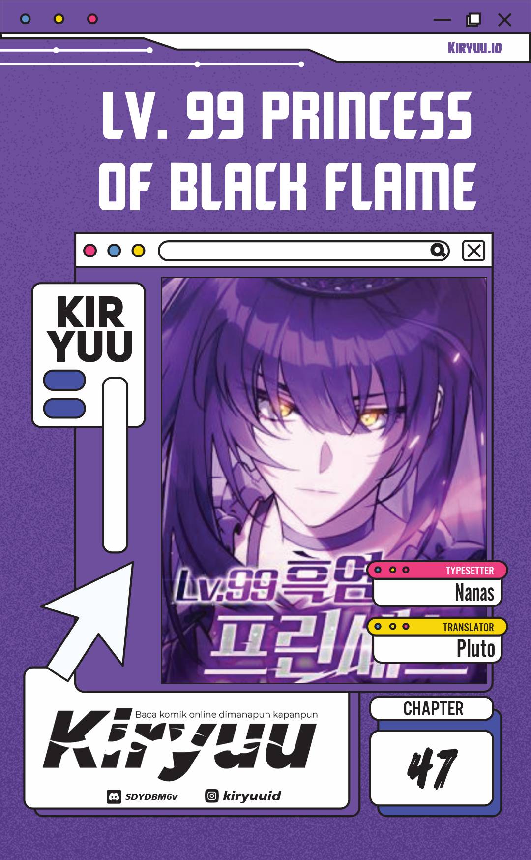 Baca Lv. 99 Princess of Black Flame Chapter 47 Bahasa Indonesia page 6