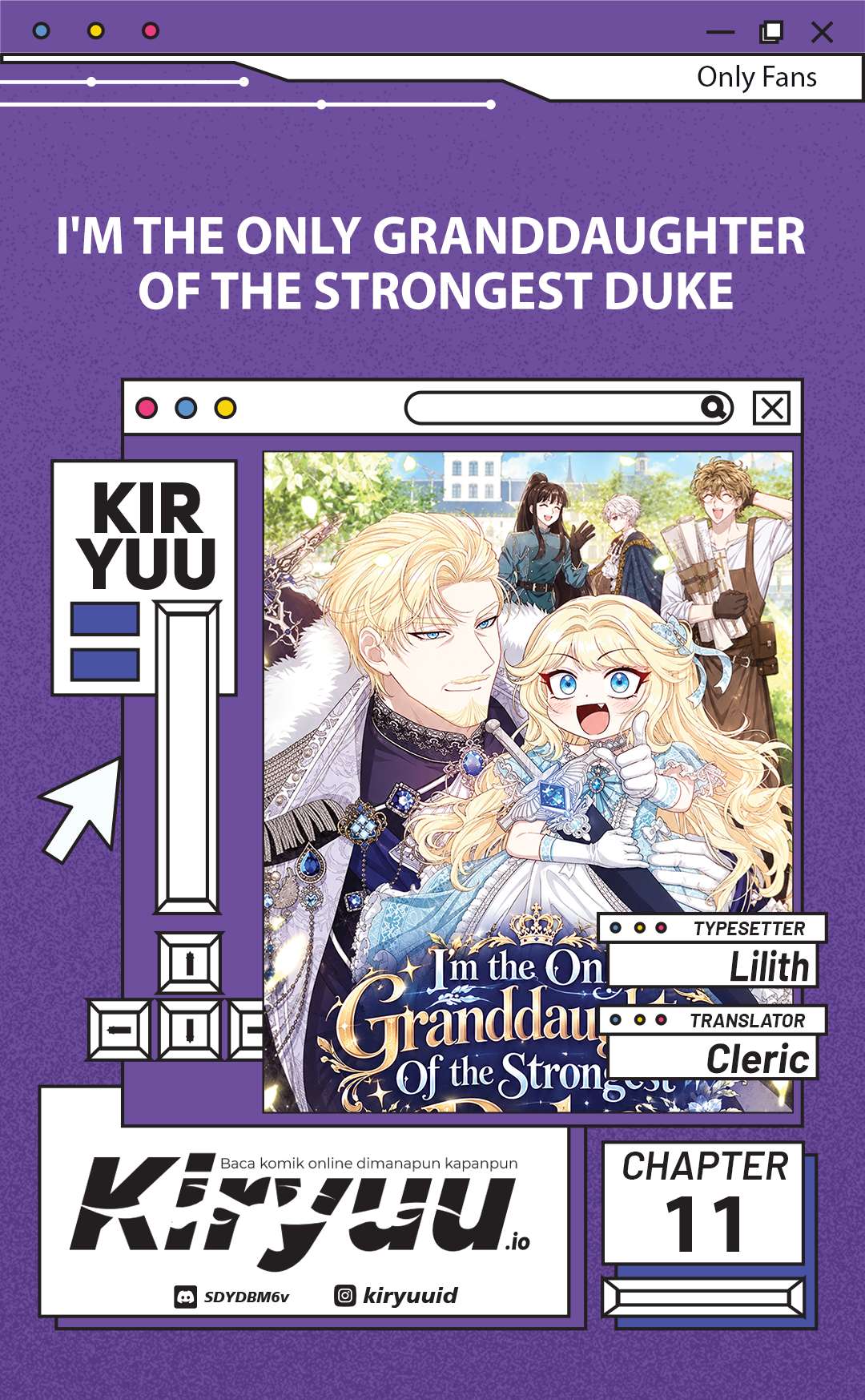 Baca I’m The Only Granddaughter Of The Strongest Duke Chapter 11 Bahasa Indonesia page 6