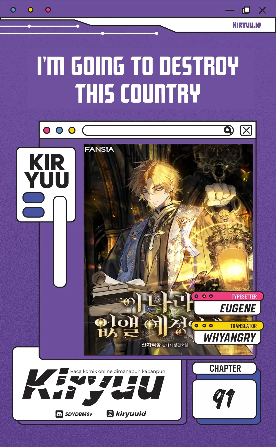 Baca I’m Going To Destroy This Country Chapter 91 Bahasa Indonesia page 6