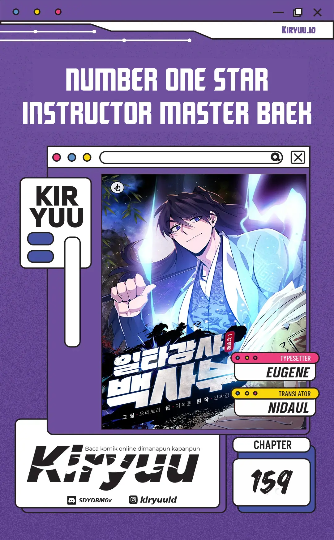 Baca Number One Star Instructor Master Baek (One Hit Teacher, Master Baek) Chapter 159 Bahasa Indonesia page 6
