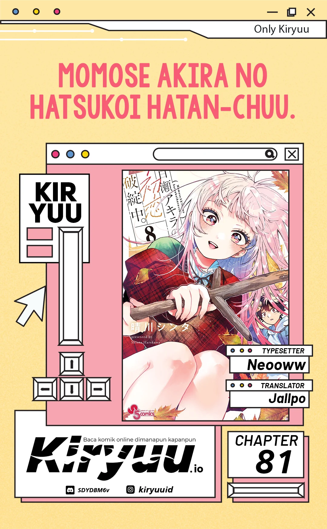 Momose Akira no Hatsukoi Hatan-chuu. Chapter 81 Komik Bahasa Indonesia