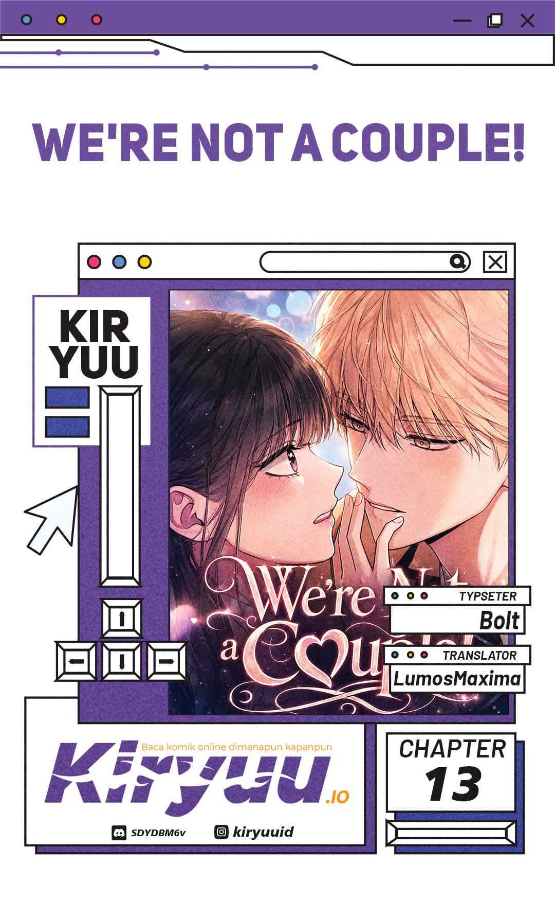 We're Not a Couple! Chapter 13 Komik Bahasa Indonesia