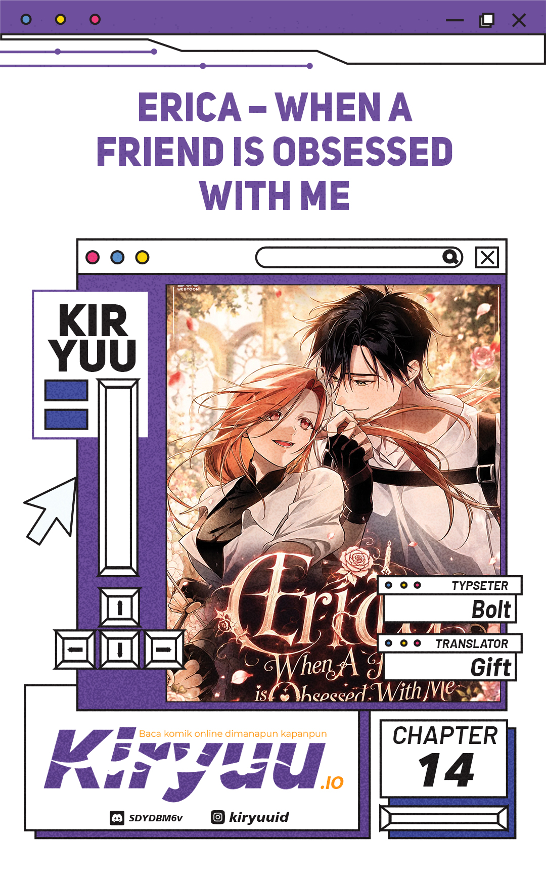 Baca Erica, When a Friend Is Obsessed With Me Chapter 14 Bahasa Indonesia page 6