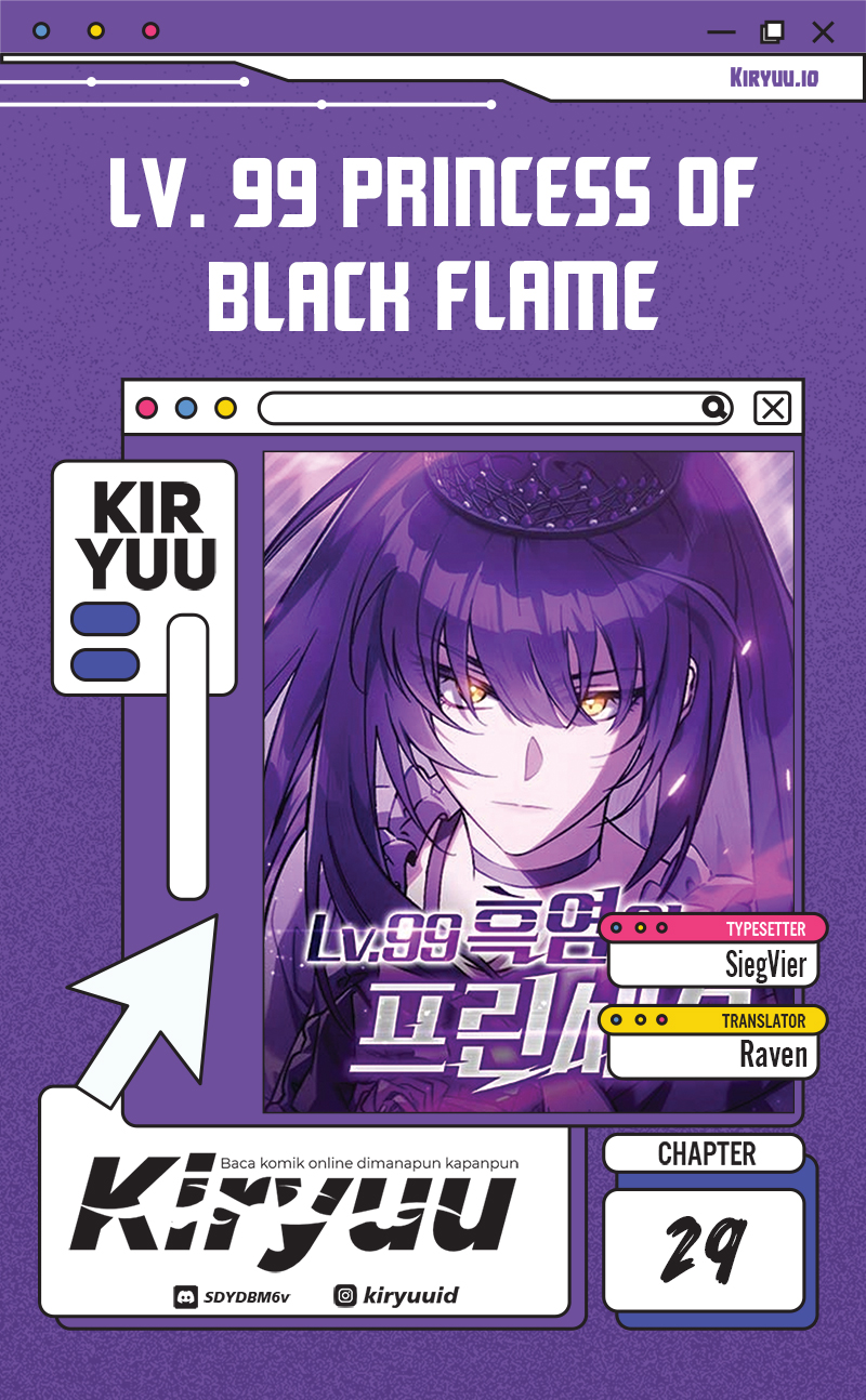 Baca Lv. 99 Princess of Black Flame Chapter 29 Bahasa Indonesia page 6