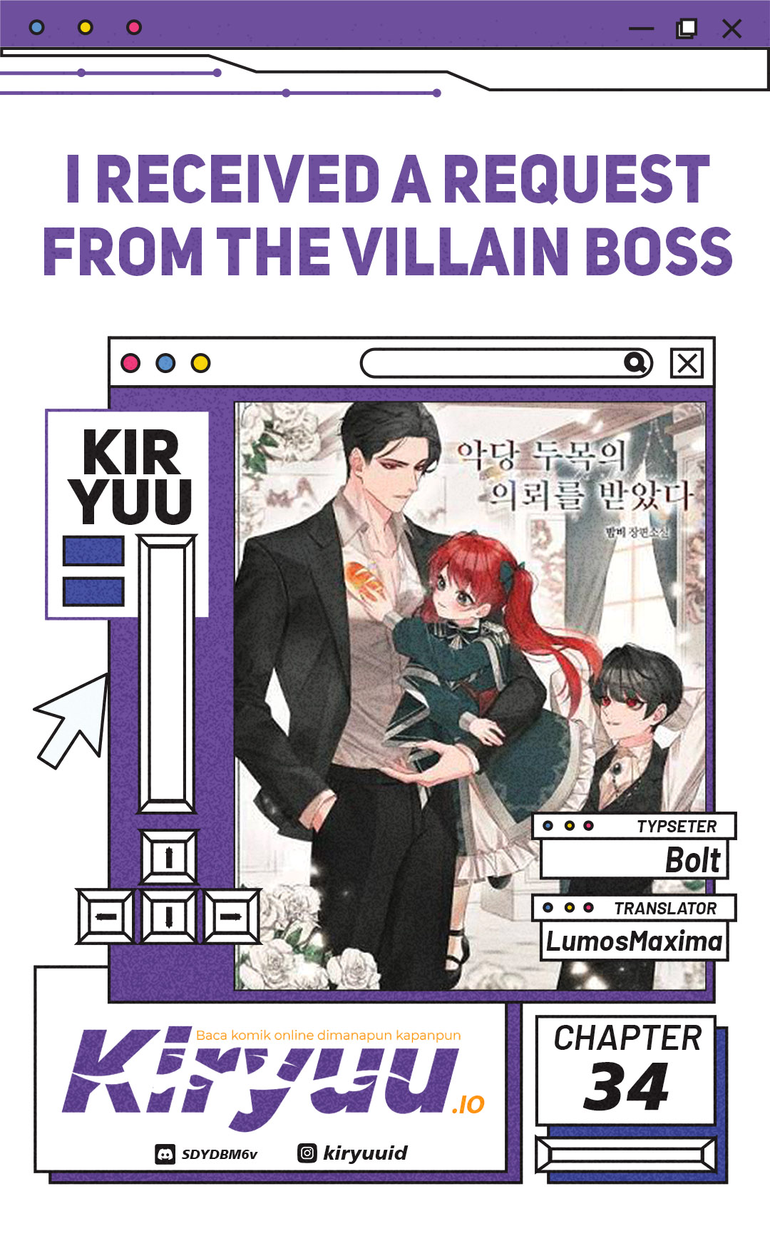 Baca I Received a Request from the Villain Boss Chapter 34 Bahasa Indonesia page 6