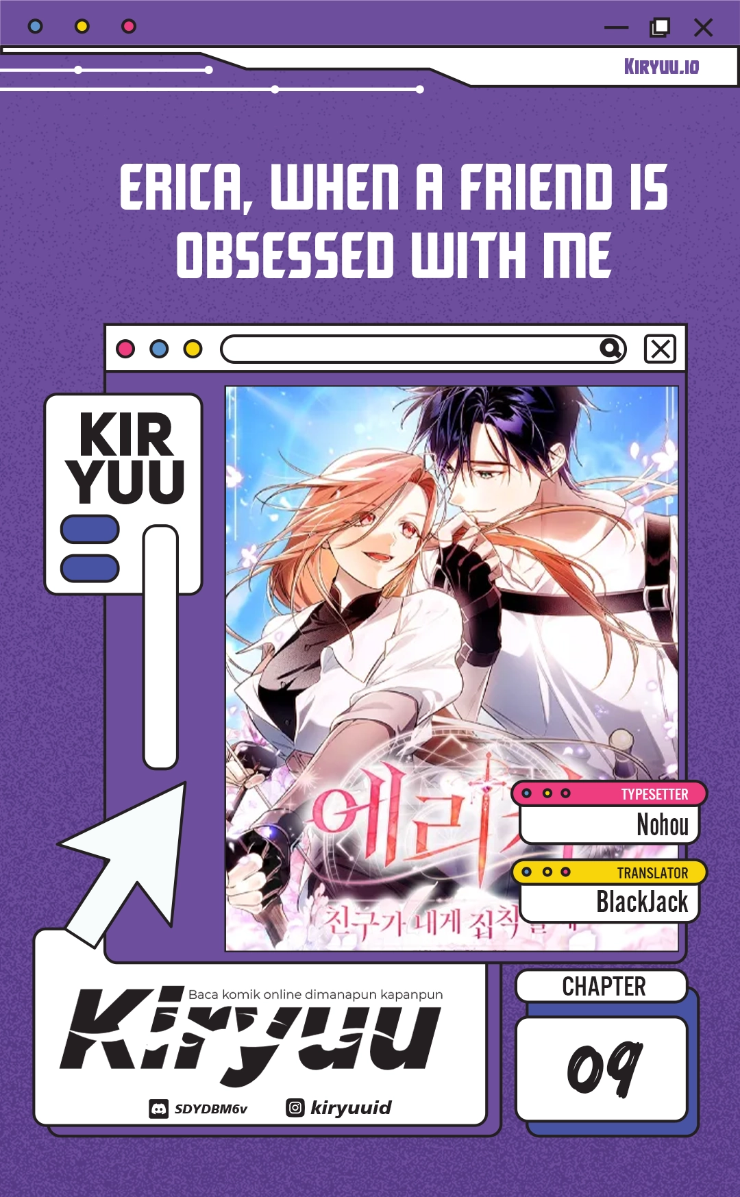 Baca Erica, When a Friend Is Obsessed With Me Chapter 9 Bahasa Indonesia page 8
