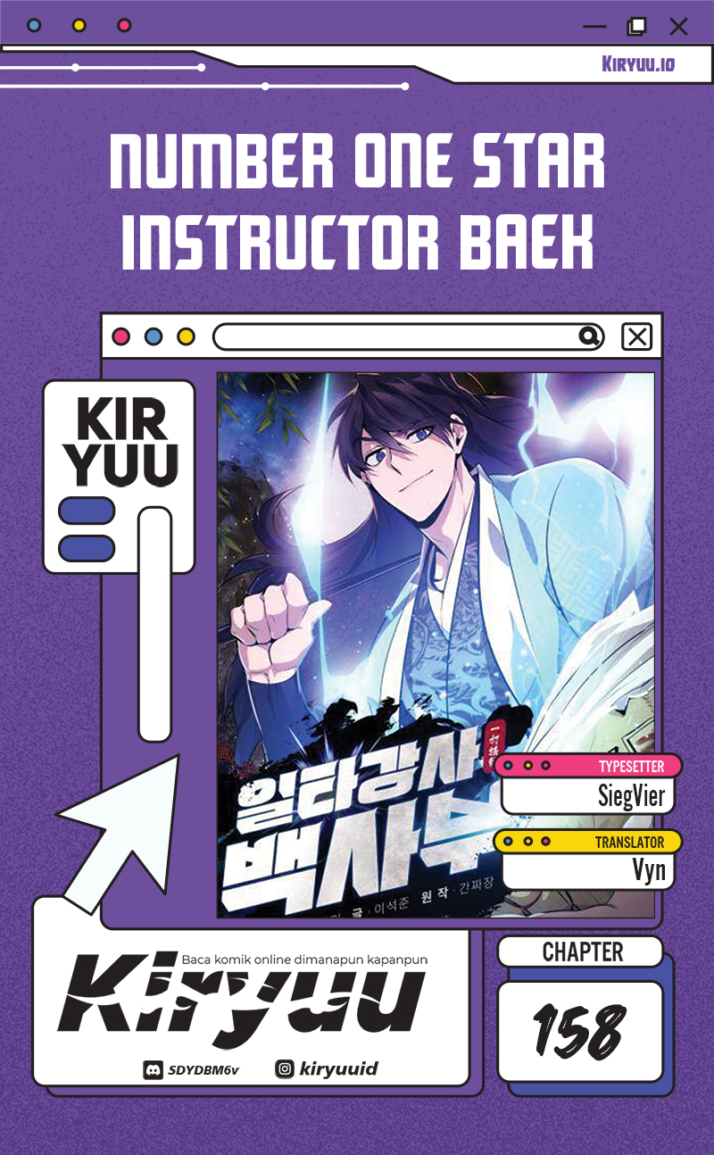 Number One Star Instructor Master Baek Chapter 158