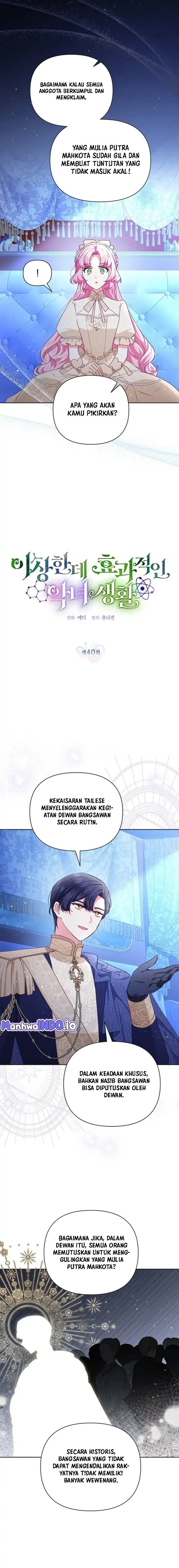 Baca A Strange But Effective Villainess Life Chapter 40 Bahasa Indonesia page 10