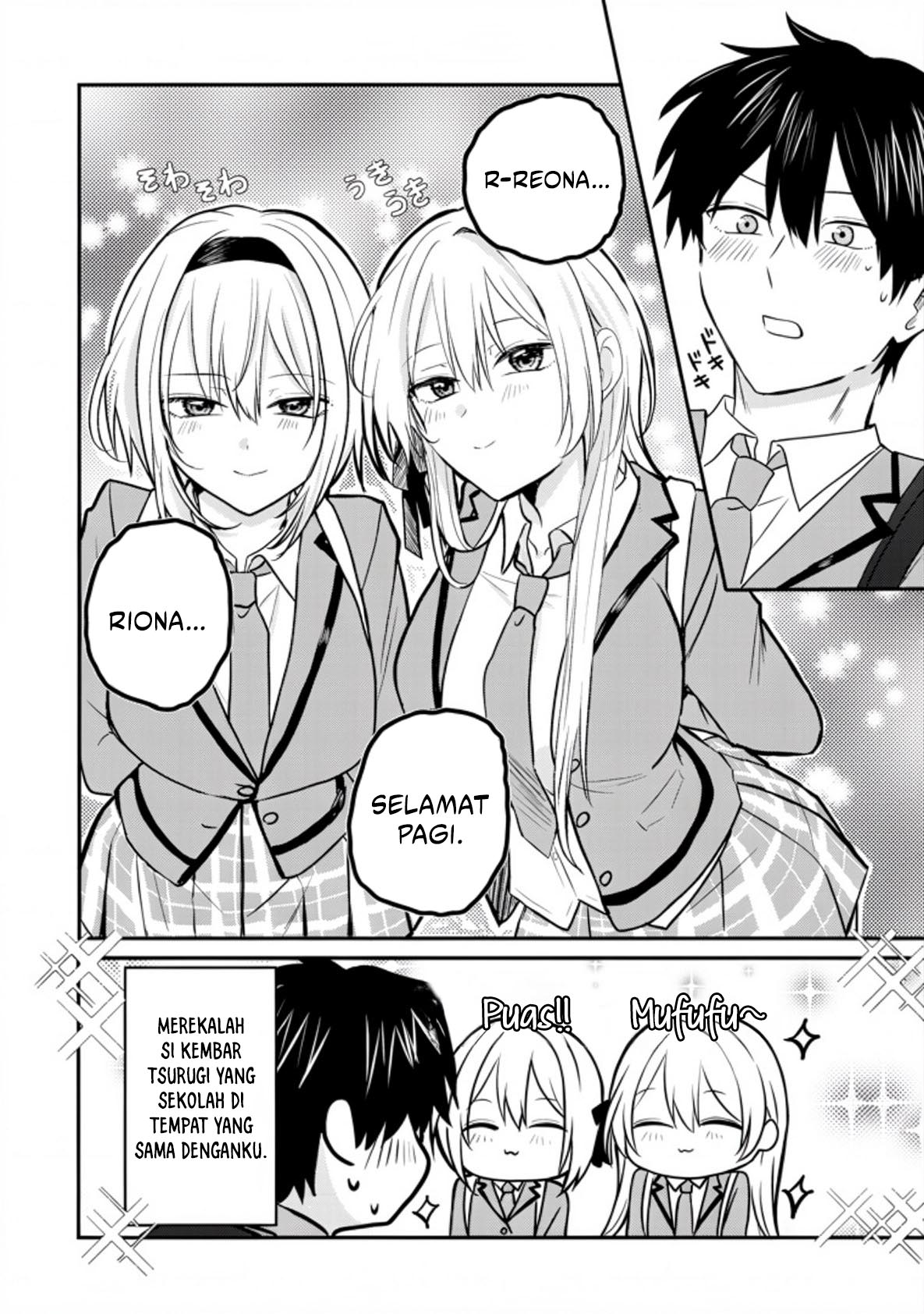 Baca Nani no Torie mo Nai Heibon na Ore ga Bijin Futago Shimai wo Inochigake de Tasuketa Kekka, Jitsu wa Yandere datta Futari wo Gachi Bore Sasete Shimatta Chapter 02 Bahasa Indonesia page 16