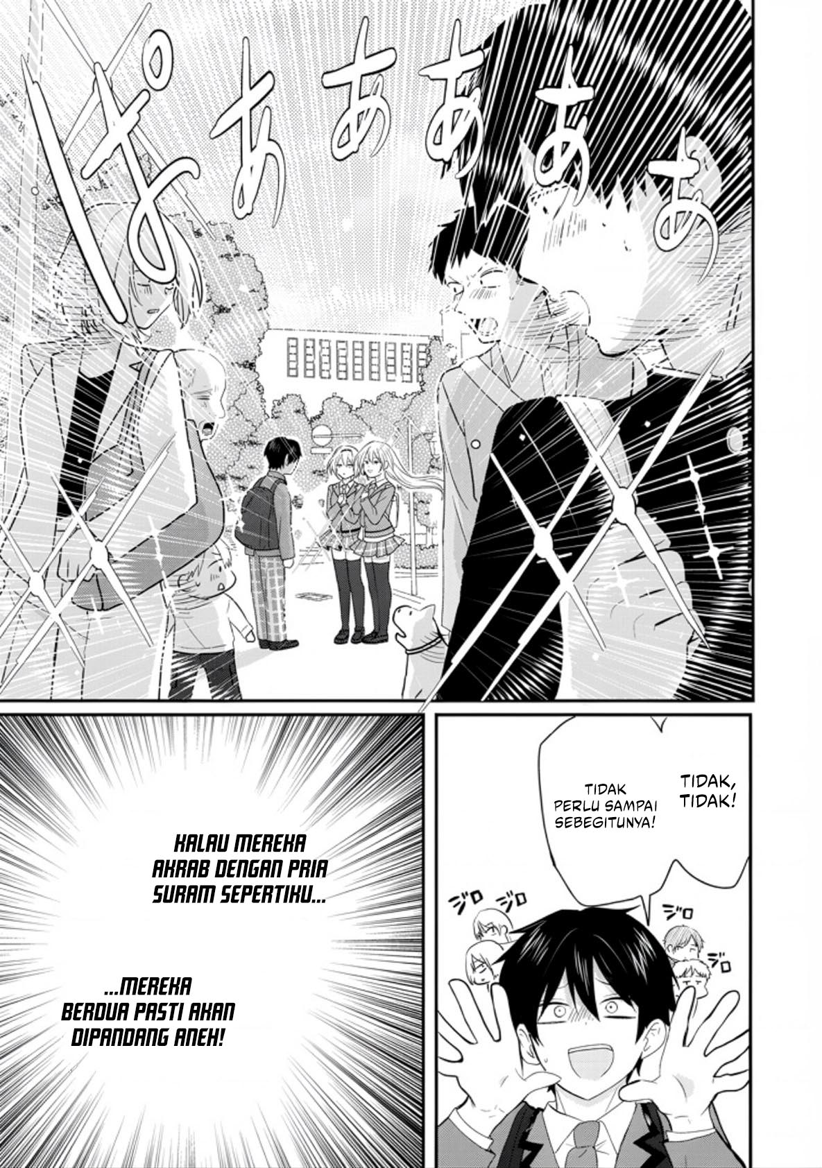 Baca Nani no Torie mo Nai Heibon na Ore ga Bijin Futago Shimai wo Inochigake de Tasuketa Kekka, Jitsu wa Yandere datta Futari wo Gachi Bore Sasete Shimatta Chapter 02 Bahasa Indonesia page 22