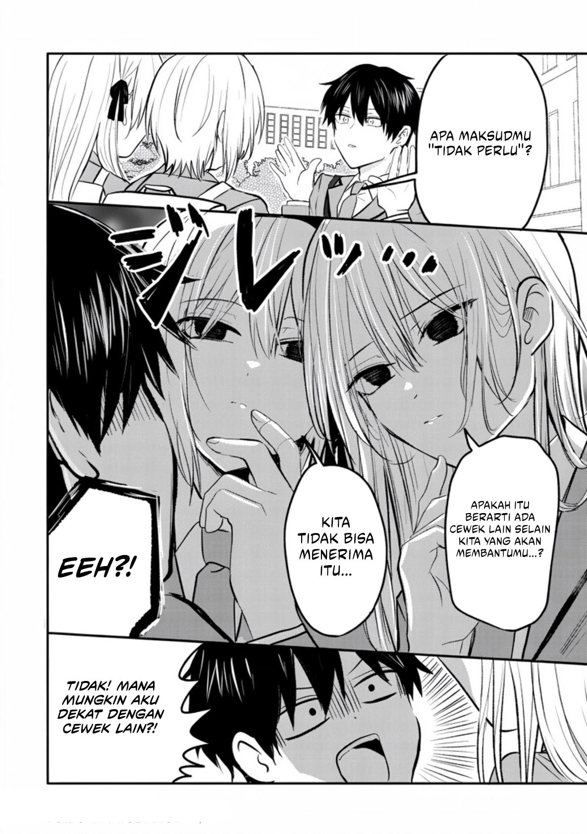 Baca Nani no Torie mo Nai Heibon na Ore ga Bijin Futago Shimai wo Inochigake de Tasuketa Kekka, Jitsu wa Yandere datta Futari wo Gachi Bore Sasete Shimatta Chapter 02 Bahasa Indonesia page 24