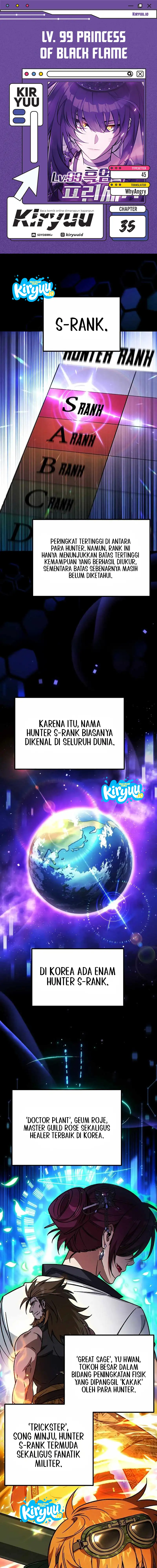 Baca Lv. 99 Princess of Black Flame Chapter 35 Bahasa Indonesia page 6