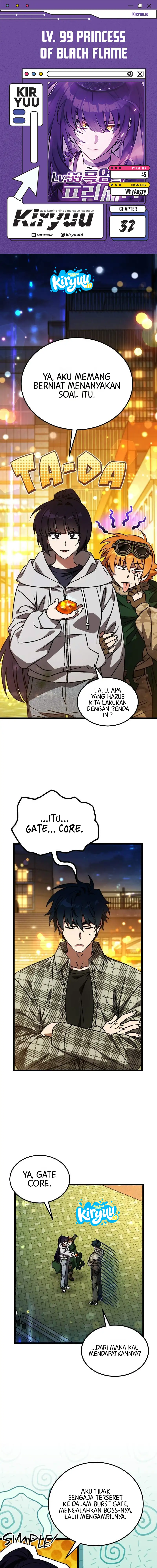 Baca Lv. 99 Princess of Black Flame Chapter 32 Bahasa Indonesia page 6