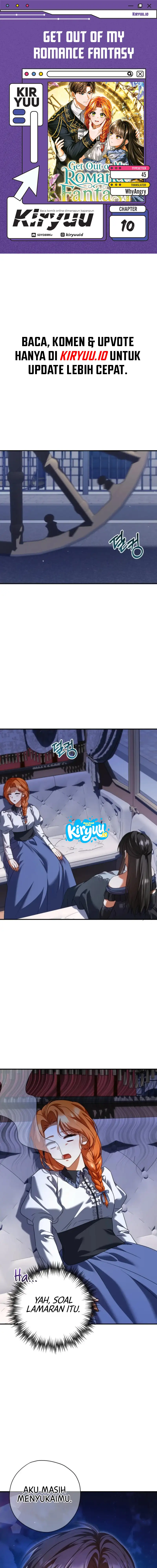 Baca Get Out of My Romance Fantasy Chapter 10 Bahasa Indonesia page 6