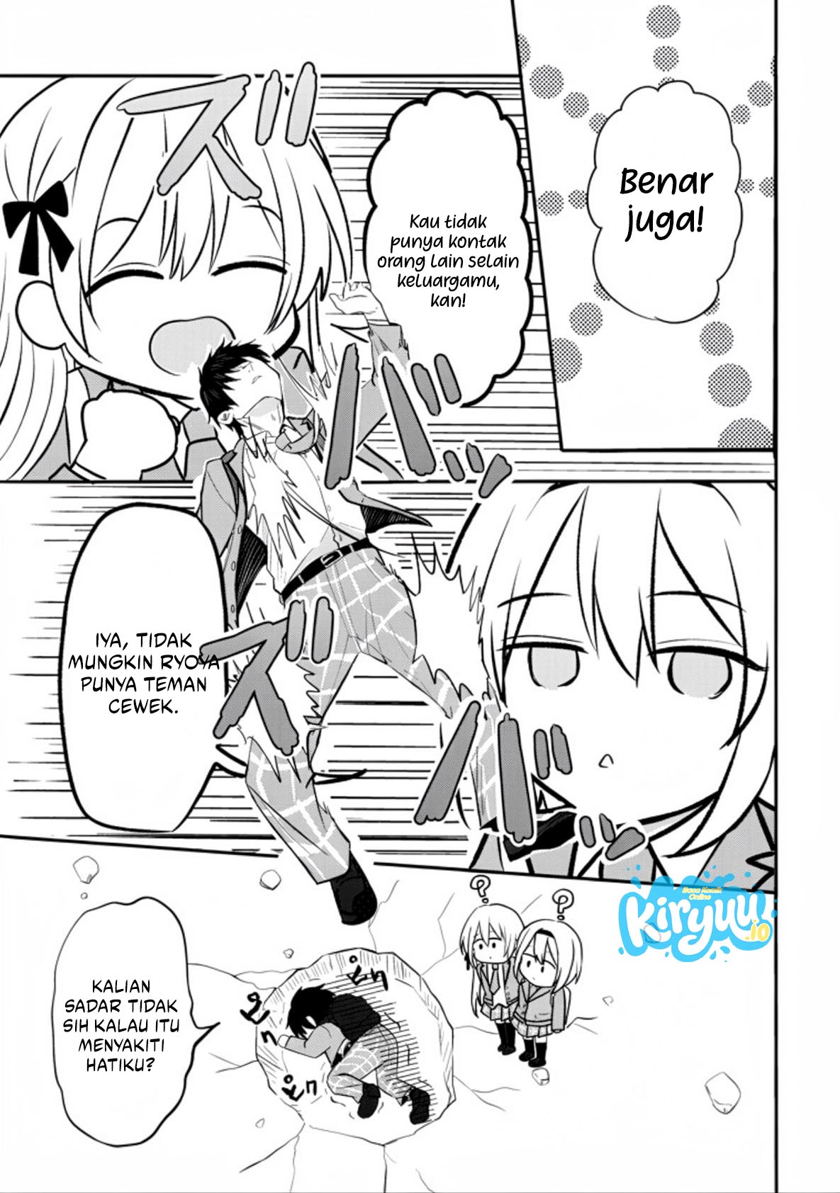 Baca Nani no Torie mo Nai Heibon na Ore ga Bijin Futago Shimai wo Inochigake de Tasuketa Kekka, Jitsu wa Yandere datta Futari wo Gachi Bore Sasete Shimatta Chapter 02 Bahasa Indonesia page 26