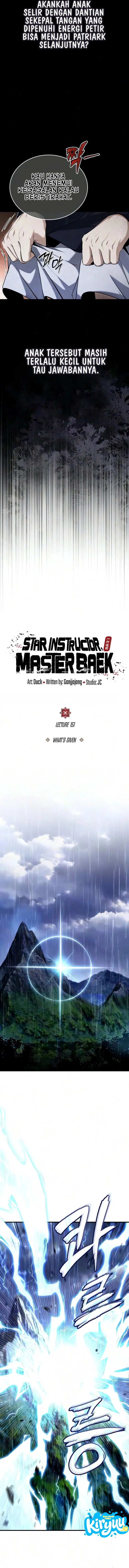 Baca Number One Star Instructor Master Baek (One Hit Teacher, Master Baek) Chapter 151 Bahasa Indonesia page 8