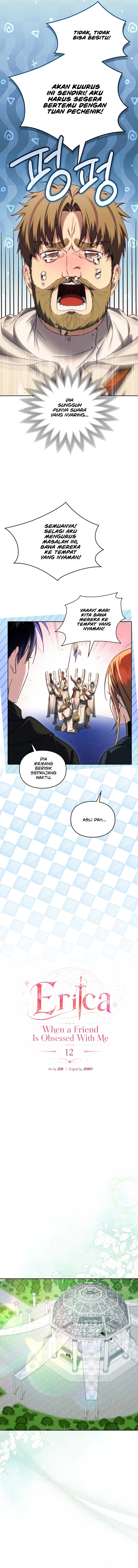 Baca Erica, When a Friend Is Obsessed With Me Chapter 12 Bahasa Indonesia page 12