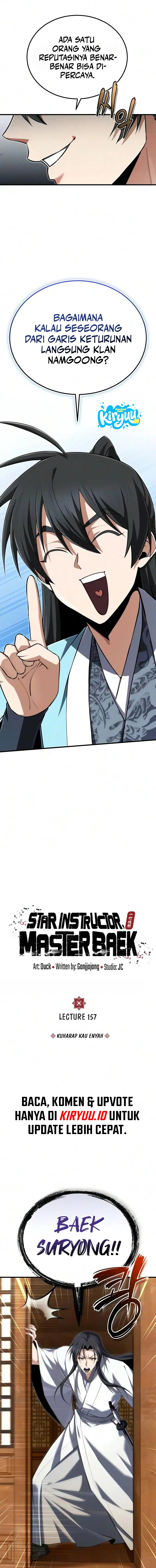 Baca Number One Star Instructor Master Baek (One Hit Teacher, Master Baek) Chapter 157 Bahasa Indonesia page 18