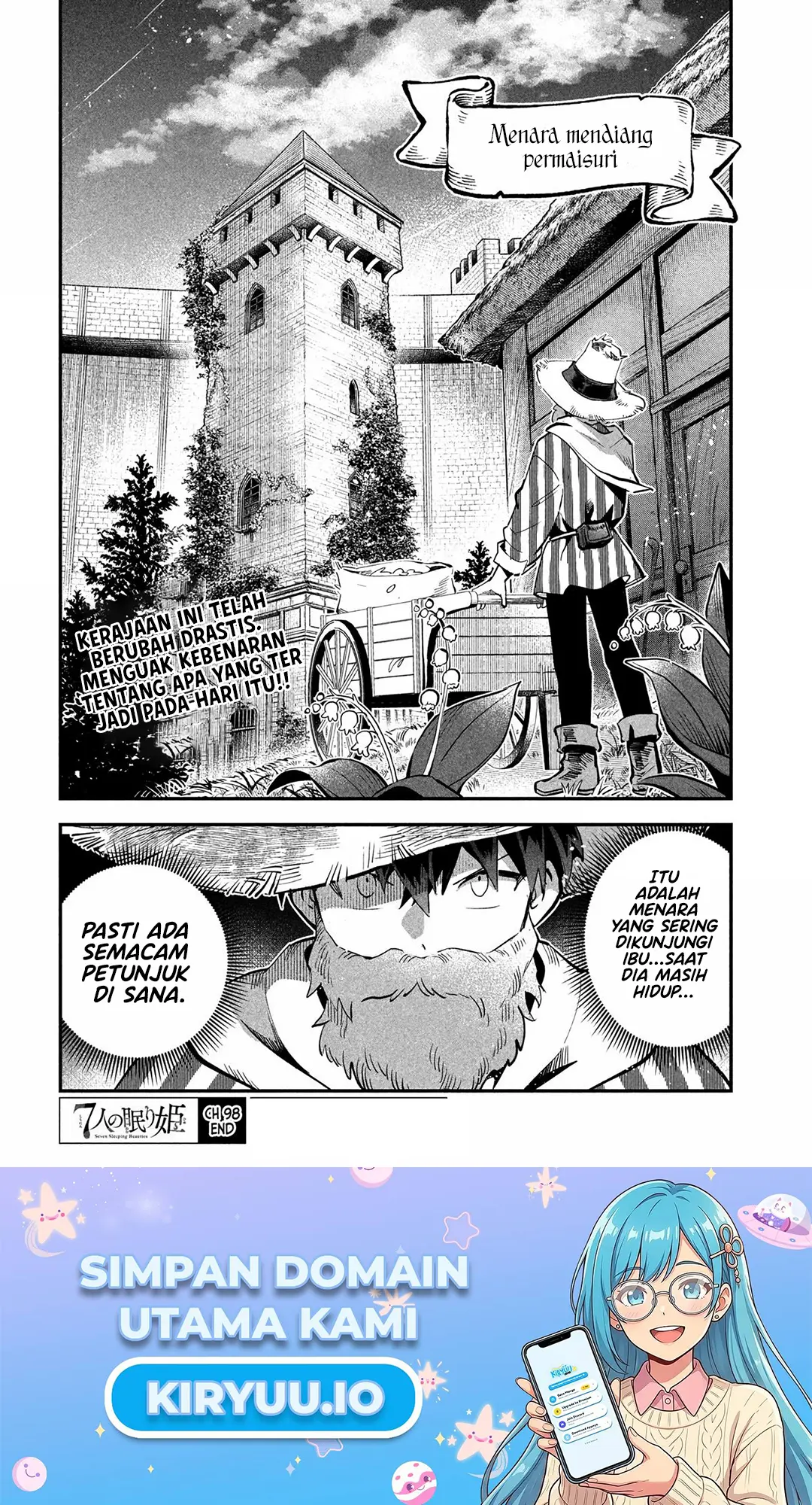 7-nin no Nemuri Hime Chapter 98 Komik Bahasa Indonesia