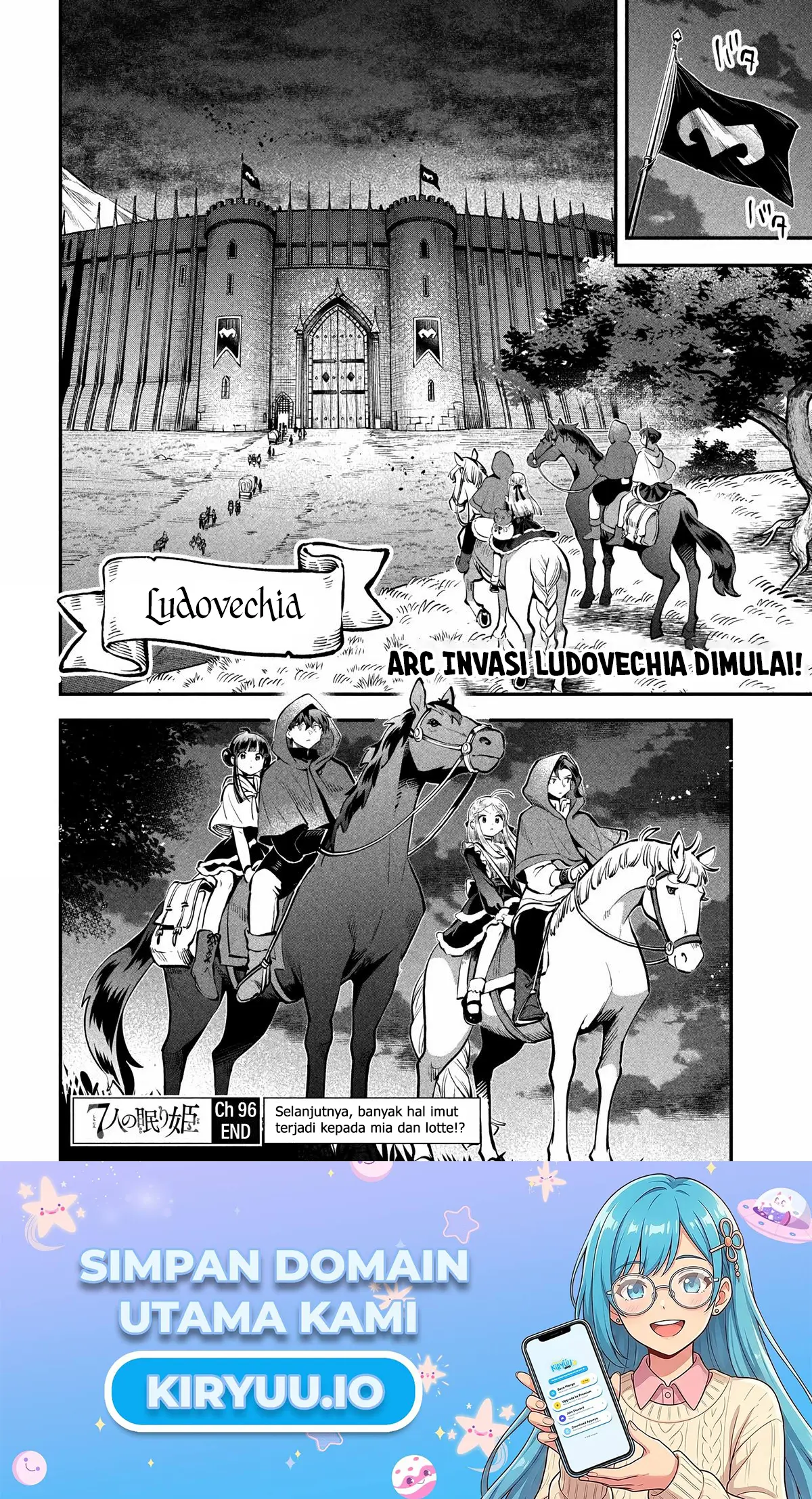 7-nin no Nemuri Hime Chapter 96 Komik Bahasa Indonesia