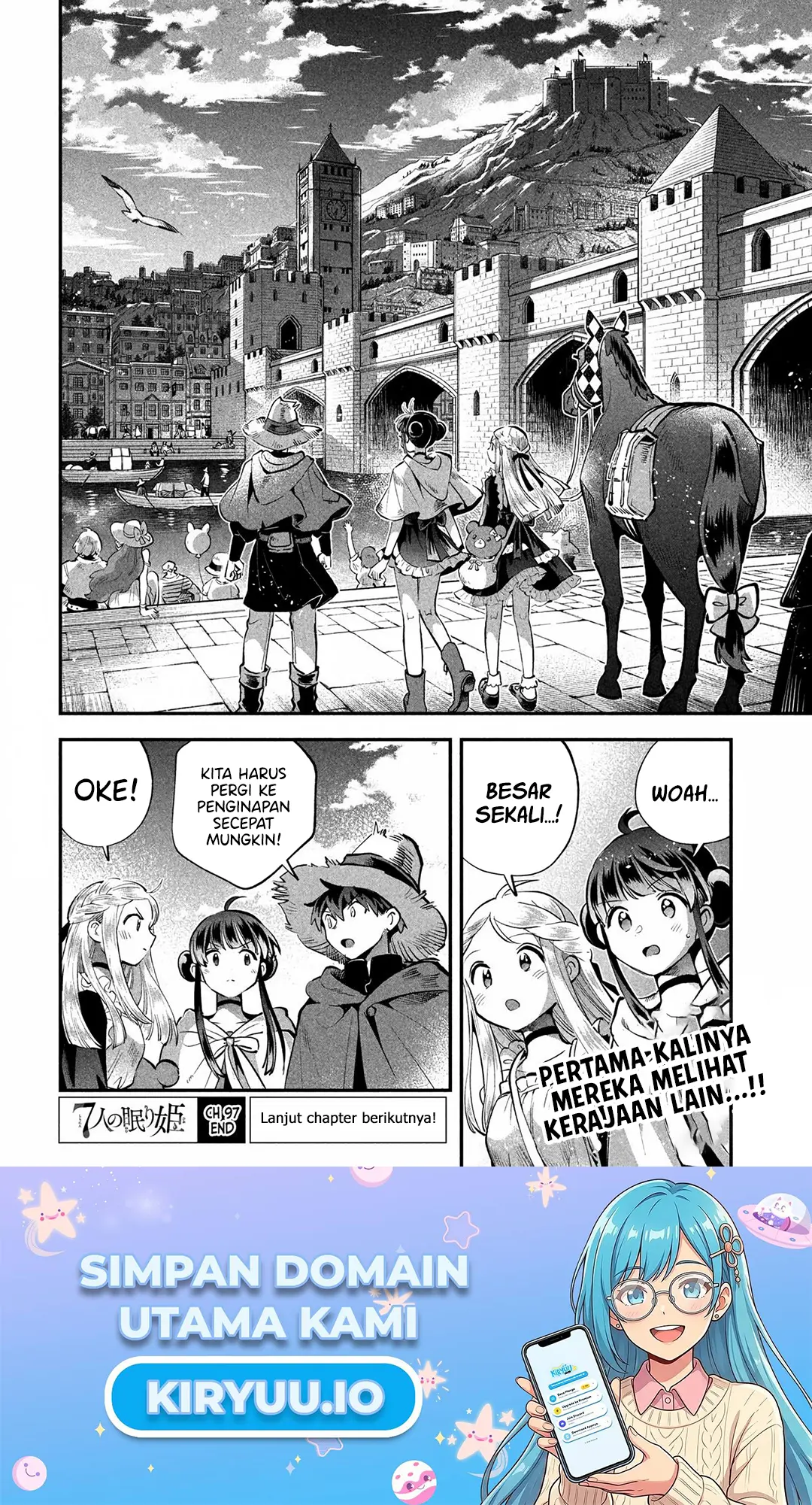 7-nin no Nemuri Hime Chapter 97 Komik Bahasa Indonesia