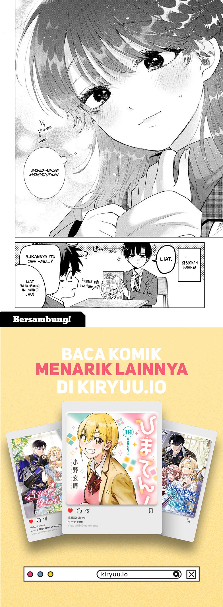 Momose Akira no Hatsukoi Hatan-chuu. Chapter 80 Komik Bahasa Indonesia