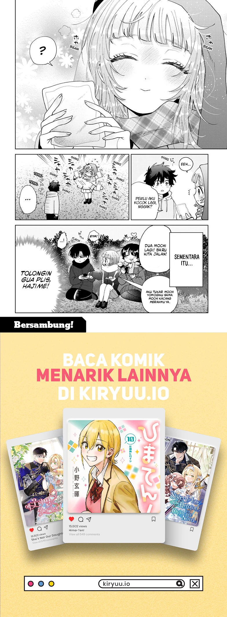 Momose Akira no Hatsukoi Hatan-chuu. Chapter 79 Komik Bahasa Indonesia